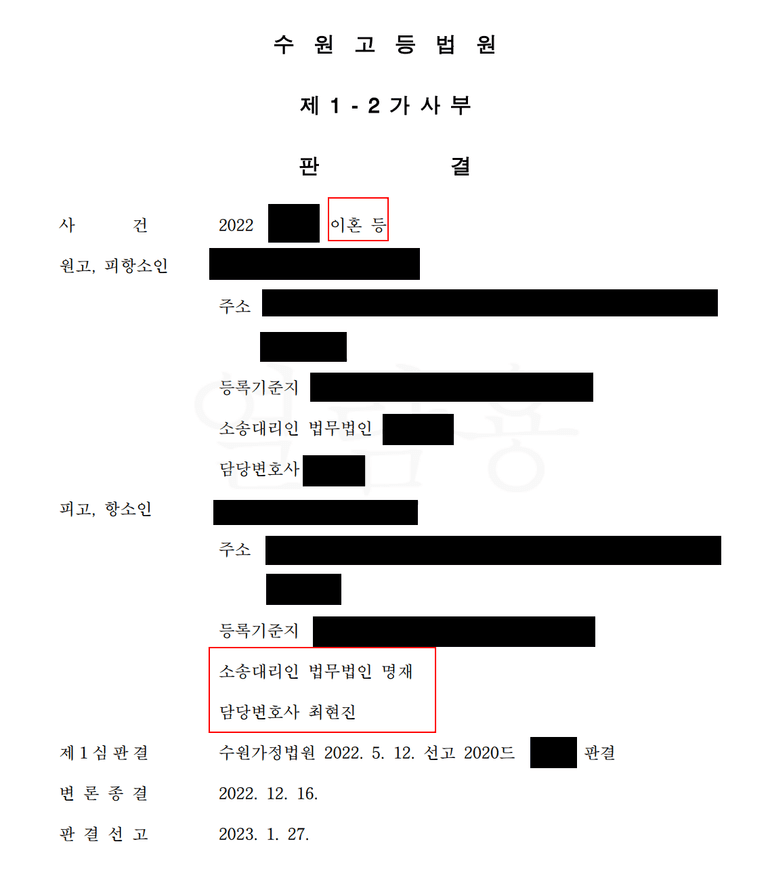 이혼사유는 배우자의 외도, 가사 소홀, 재산분할 다툼의 결과는?