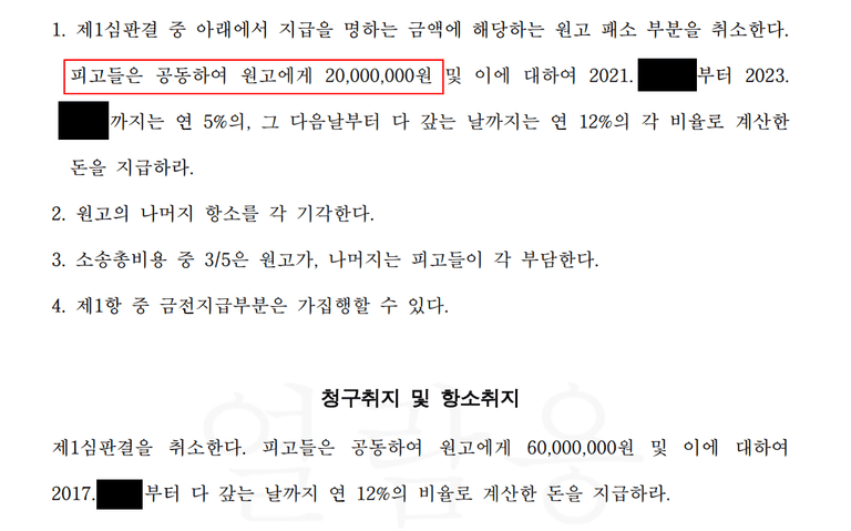 부정행위로 인한 사실혼파기와 관련한 위자료(부제소합의 관련)